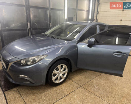 Синий Мазда 3, объемом двигателя 2 л и пробегом 121 тыс. км за 10900 $, фото 2 на Automoto.ua