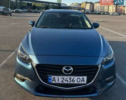 Синий Мазда 3, объемом двигателя 2.49 л и пробегом 97 тыс. км за 14200 $, фото 1 на Automoto.ua
