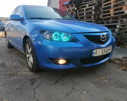 Синий Мазда 3, объемом двигателя 1.6 л и пробегом 265 тыс. км за 3600 $, фото 6 на Automoto.ua