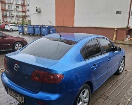 Синий Мазда 3, объемом двигателя 1.6 л и пробегом 186 тыс. км за 4450 $, фото 2 на Automoto.ua