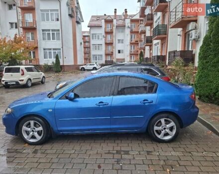 Синий Мазда 3, объемом двигателя 1.6 л и пробегом 186 тыс. км за 4450 $, фото 3 на Automoto.ua