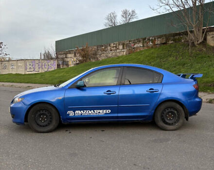 Синий Мазда 3, объемом двигателя 2 л и пробегом 325 тыс. км за 4500 $, фото 3 на Automoto.ua