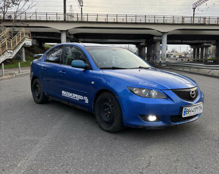 Синий Мазда 3, объемом двигателя 2 л и пробегом 325 тыс. км за 4500 $, фото 2 на Automoto.ua