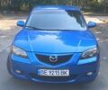 Синий Мазда 3, объемом двигателя 1.6 л и пробегом 190 тыс. км за 4692 $, фото 1 на Automoto.ua