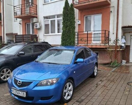 Синий Мазда 3, объемом двигателя 1.6 л и пробегом 186 тыс. км за 4450 $, фото 1 на Automoto.ua