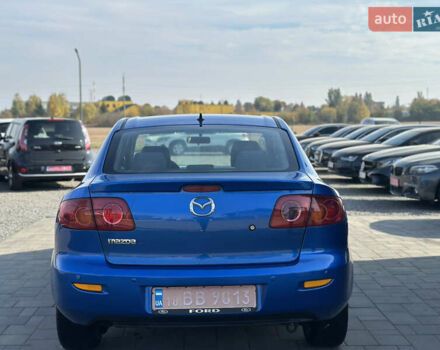 Синий Мазда 3, объемом двигателя 1.6 л и пробегом 205 тыс. км за 4450 $, фото 4 на Automoto.ua