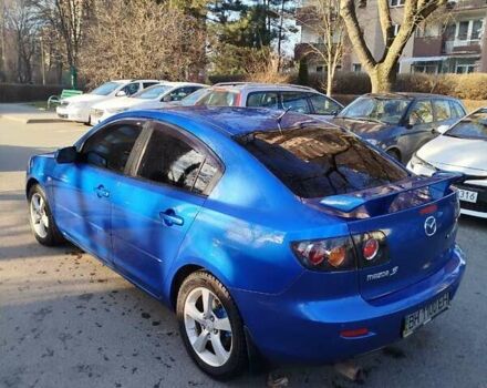 Синий Мазда 3, объемом двигателя 1.6 л и пробегом 208 тыс. км за 4200 $, фото 1 на Automoto.ua