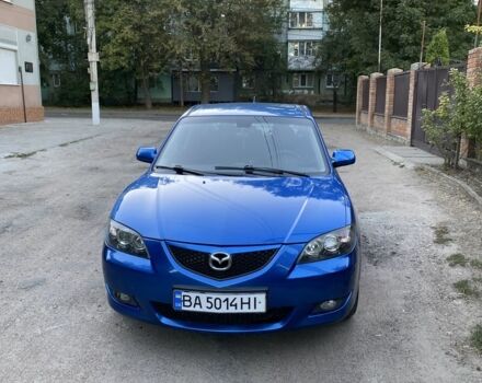 Синий Мазда 3, объемом двигателя 1.6 л и пробегом 191 тыс. км за 5700 $, фото 1 на Automoto.ua