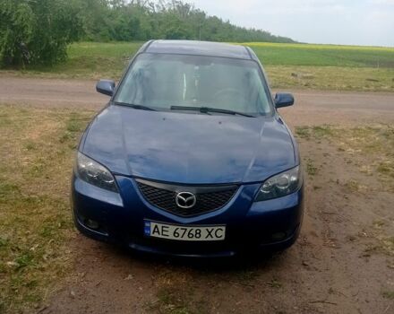 Синий Мазда 3, объемом двигателя 2 л и пробегом 255 тыс. км за 3200 $, фото 3 на Automoto.ua