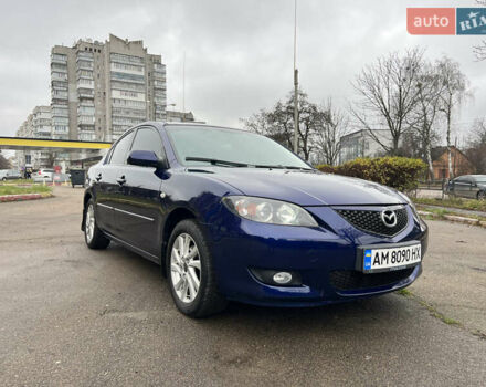 Синій Мазда 3, об'ємом двигуна 1.6 л та пробігом 228 тис. км за 4350 $, фото 7 на Automoto.ua