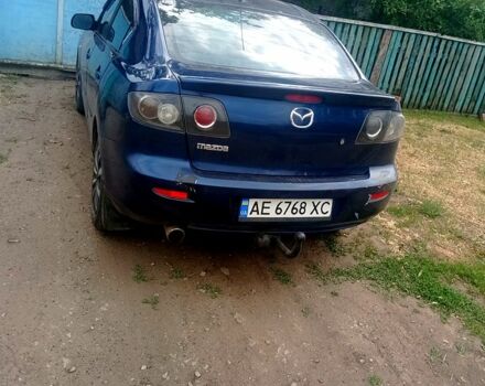 Синий Мазда 3, объемом двигателя 2 л и пробегом 255 тыс. км за 3200 $, фото 1 на Automoto.ua