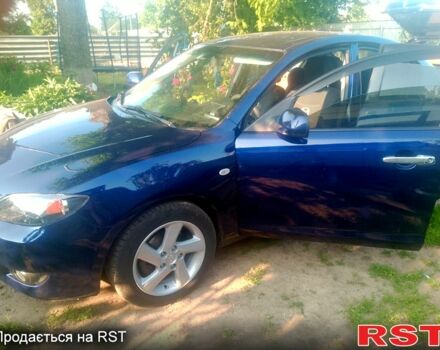 Синий Мазда 3, объемом двигателя 2 л и пробегом 400 тыс. км за 5500 $, фото 5 на Automoto.ua