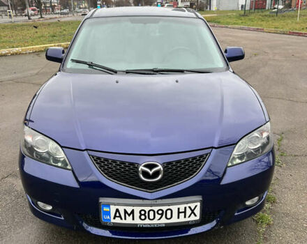 Синій Мазда 3, об'ємом двигуна 1.6 л та пробігом 228 тис. км за 4350 $, фото 1 на Automoto.ua