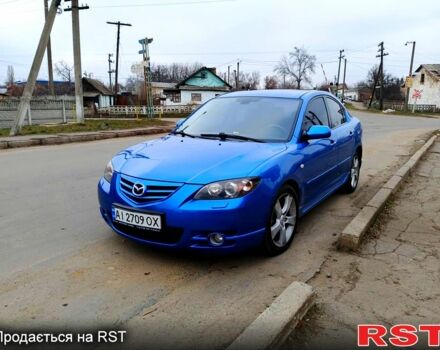 Синій Мазда 3, об'ємом двигуна 2 л та пробігом 240 тис. км за 4200 $, фото 2 на Automoto.ua