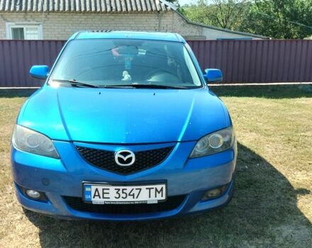 Синий Мазда 3, объемом двигателя 1.6 л и пробегом 228 тыс. км за 4800 $, фото 1 на Automoto.ua