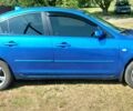 Синий Мазда 3, объемом двигателя 1.6 л и пробегом 228 тыс. км за 4800 $, фото 2 на Automoto.ua