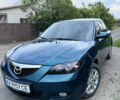 Синий Мазда 3, объемом двигателя 1.6 л и пробегом 188 тыс. км за 4900 $, фото 1 на Automoto.ua