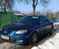 Синій Мазда 3, об'ємом двигуна 2 л та пробігом 123 тис. км за 4200 $, фото 1 на Automoto.ua
