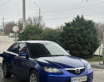 Синий Мазда 3, объемом двигателя 1.6 л и пробегом 223 тыс. км за 5000 $, фото 3 на Automoto.ua