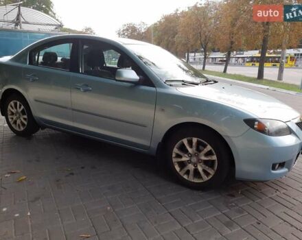 Синий Мазда 3, объемом двигателя 1.6 л и пробегом 125 тыс. км за 5800 $, фото 2 на Automoto.ua