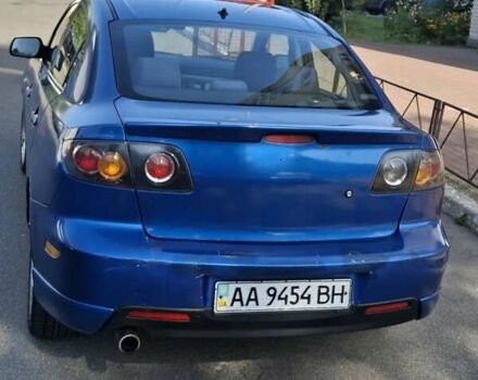 Синий Мазда 3, объемом двигателя 2 л и пробегом 604 тыс. км за 3800 $, фото 1 на Automoto.ua