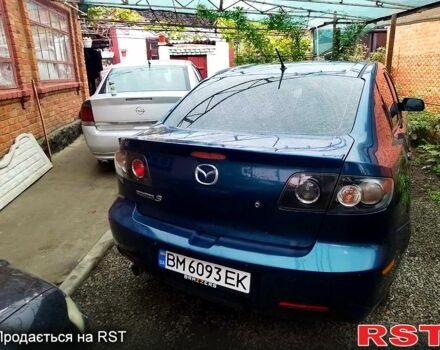 Синий Мазда 3, объемом двигателя 2 л и пробегом 258 тыс. км за 4500 $, фото 2 на Automoto.ua