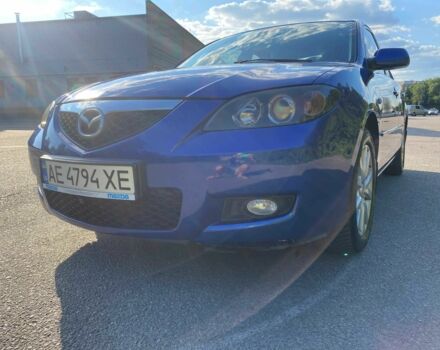 Синий Мазда 3, объемом двигателя 1.6 л и пробегом 237 тыс. км за 5500 $, фото 1 на Automoto.ua