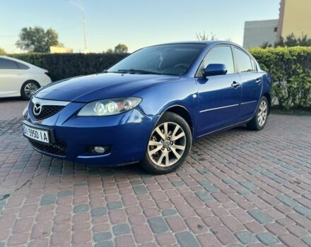 Синий Мазда 3, объемом двигателя 1.6 л и пробегом 260 тыс. км за 4400 $, фото 1 на Automoto.ua