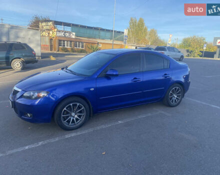 Синий Мазда 3, объемом двигателя 1.6 л и пробегом 197 тыс. км за 5500 $, фото 7 на Automoto.ua