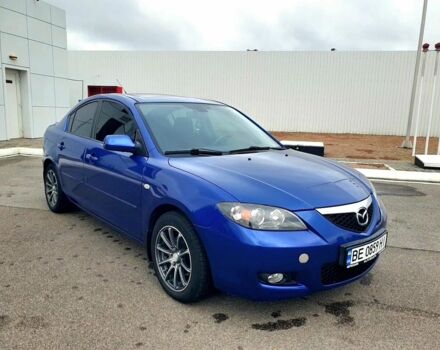 Синій Мазда 3, об'ємом двигуна 1.6 л та пробігом 195 тис. км за 5950 $, фото 1 на Automoto.ua