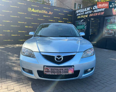 Синий Мазда 3, объемом двигателя 1.6 л и пробегом 192 тыс. км за 6200 $, фото 1 на Automoto.ua