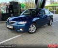 Синий Мазда 3, объемом двигателя 1.6 л и пробегом 85 тыс. км за 8000 $, фото 1 на Automoto.ua