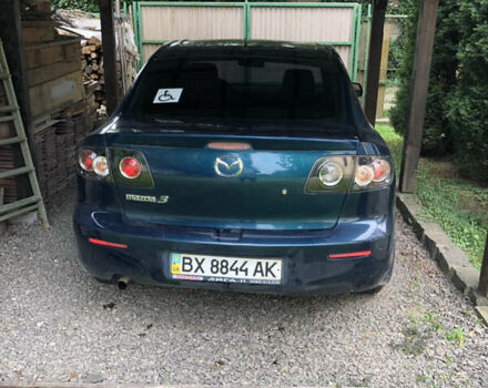Синий Мазда 3, объемом двигателя 1.6 л и пробегом 90 тыс. км за 5000 $, фото 7 на Automoto.ua
