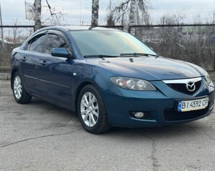 Синій Мазда 3, об'ємом двигуна 1.6 л та пробігом 222 тис. км за 6000 $, фото 1 на Automoto.ua