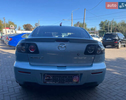 Синий Мазда 3, объемом двигателя 1.6 л и пробегом 192 тыс. км за 6200 $, фото 4 на Automoto.ua