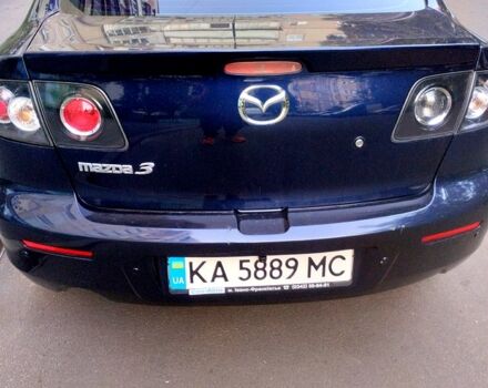 Синий Мазда 3, объемом двигателя 1.6 л и пробегом 160 тыс. км за 6000 $, фото 3 на Automoto.ua