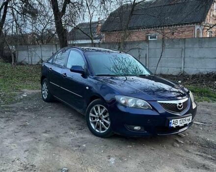 Синий Мазда 3, объемом двигателя 2 л и пробегом 286 тыс. км за 4200 $, фото 1 на Automoto.ua