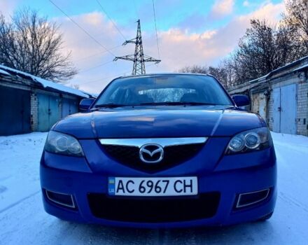 Синий Мазда 3, объемом двигателя 1.6 л и пробегом 200 тыс. км за 4700 $, фото 1 на Automoto.ua