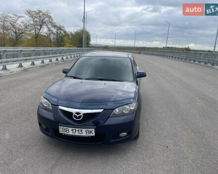 Синий Мазда 3, объемом двигателя 1.6 л и пробегом 187 тыс. км за 6100 $, фото 1 на Automoto.ua