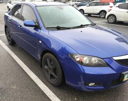Синий Мазда 3, объемом двигателя 1.6 л и пробегом 234 тыс. км за 5300 $, фото 1 на Automoto.ua