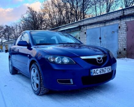 Синий Мазда 3, объемом двигателя 1.6 л и пробегом 200 тыс. км за 4700 $, фото 2 на Automoto.ua