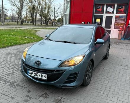Синий Мазда 3, объемом двигателя 1.6 л и пробегом 228 тыс. км за 5950 $, фото 3 на Automoto.ua