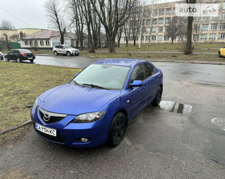 Синий Мазда 3, объемом двигателя 1.6 л и пробегом 198 тыс. км за 5300 $, фото 2 на Automoto.ua