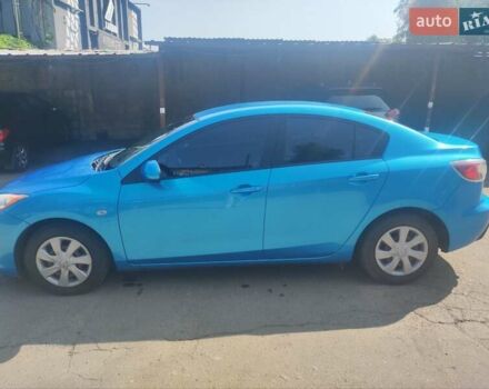 Синий Мазда 3, объемом двигателя 1.6 л и пробегом 43 тыс. км за 10200 $, фото 1 на Automoto.ua