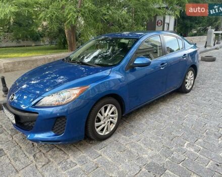 Синий Мазда 3, объемом двигателя 2 л и пробегом 170 тыс. км за 8000 $, фото 3 на Automoto.ua