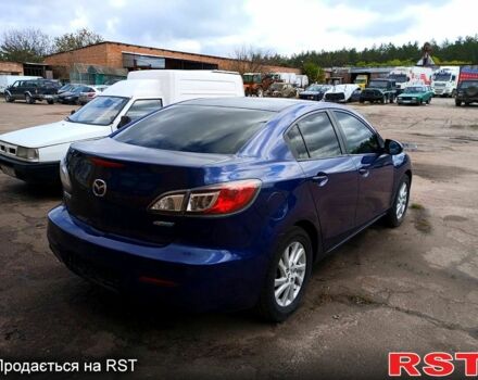 Синий Мазда 3, объемом двигателя 2 л и пробегом 160 тыс. км за 7500 $, фото 3 на Automoto.ua