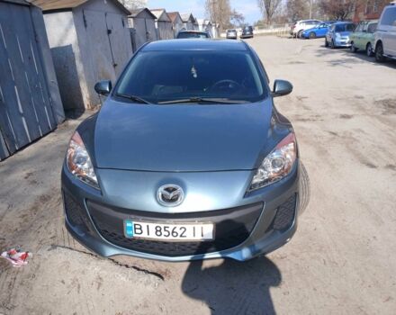Синий Мазда 3, объемом двигателя 2 л и пробегом 155 тыс. км за 8500 $, фото 2 на Automoto.ua
