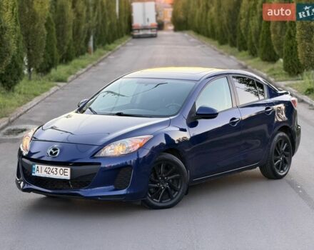 Синий Мазда 3, объемом двигателя 2 л и пробегом 248 тыс. км за 6990 $, фото 1 на Automoto.ua