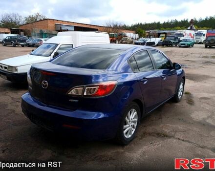 Синий Мазда 3, объемом двигателя 2 л и пробегом 160 тыс. км за 7500 $, фото 1 на Automoto.ua