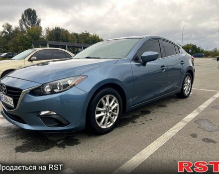Синий Мазда 3, объемом двигателя 2 л и пробегом 149 тыс. км за 10500 $, фото 1 на Automoto.ua